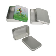High quality sublimation metal storage candy tin box for storing packing OEM&ODM  customized printing logo color